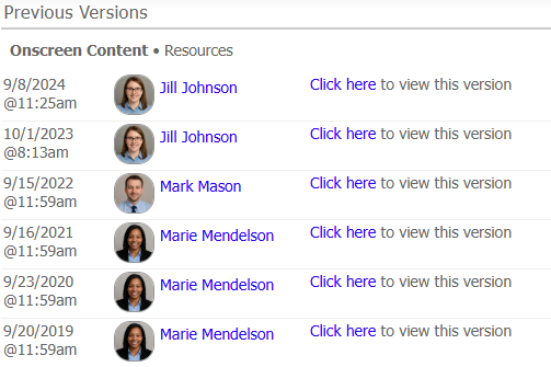 Version Control Example